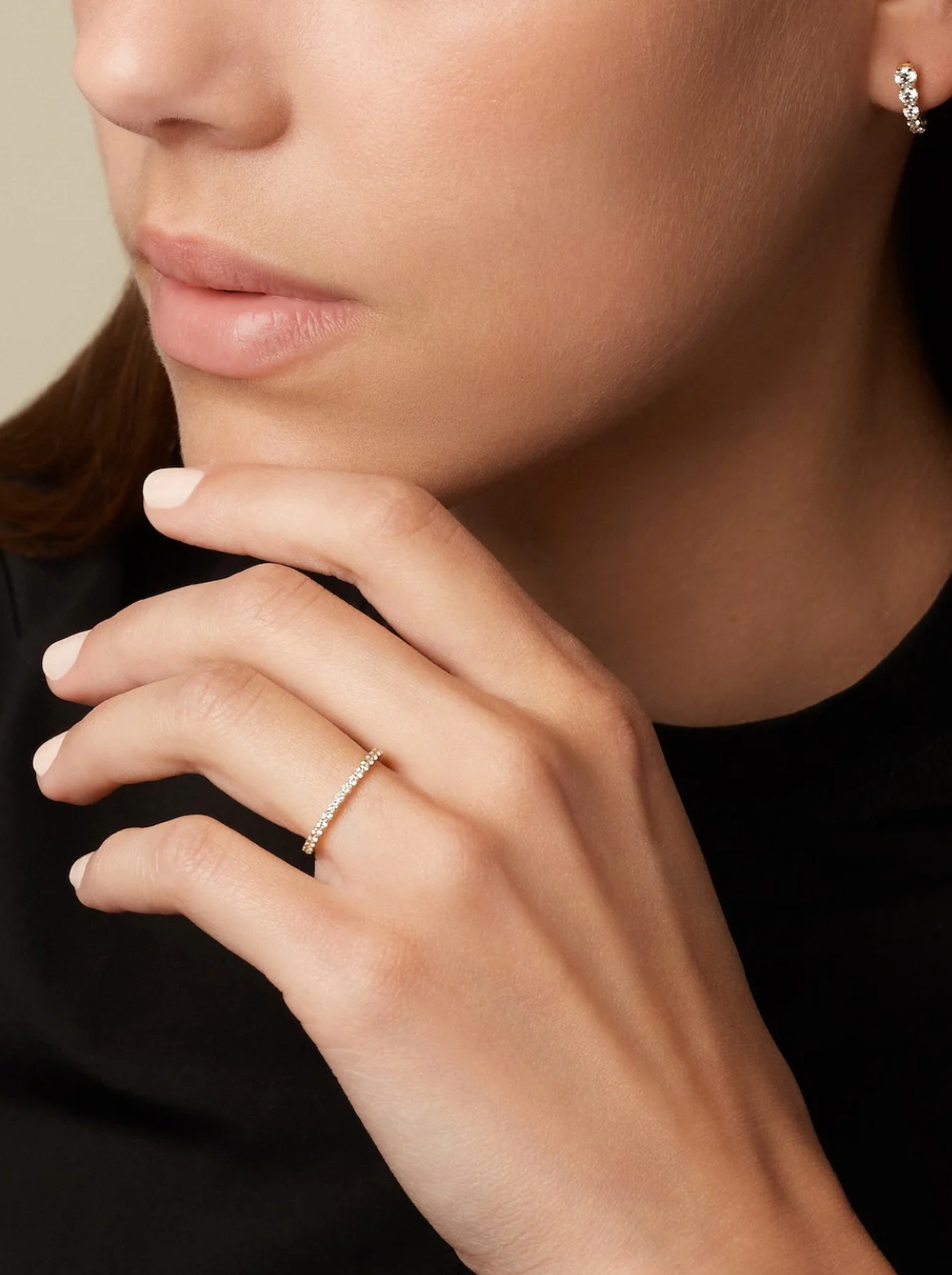 Sadie Eternity Band Sadie Eternity Band Melissa Kaye Melissa Kaye  Squash Blossom Vail