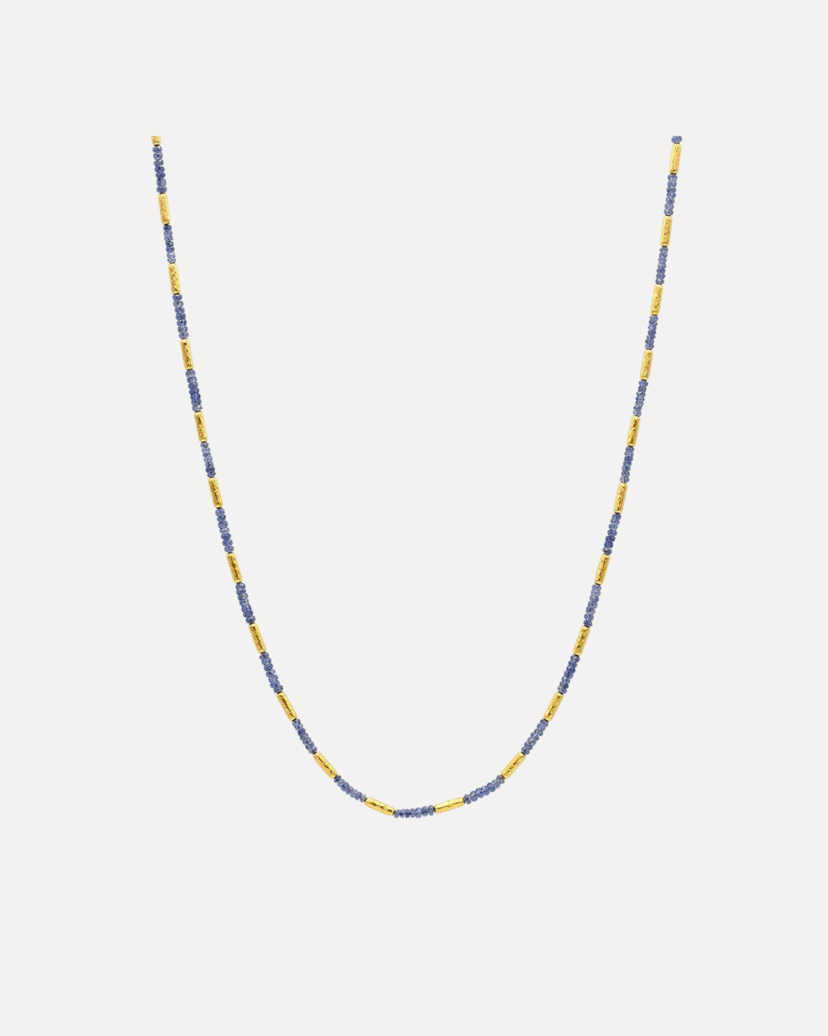 Sapphire Beaded Necklace