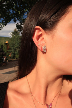 Scintilate Diamond Earrings Scintilate Diamond Earrings Ruchi New York Ruchi New York  Squash Blossom Vail