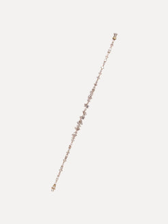 "Scintilate"Dia Mix Shapes ZigZag Bracelet 18KW 6.38gm D-61/4.10 "Scintilate"Dia Mix Shapes ZigZag Bracelet 18KW 6.38gm D-61/4.10 Ruchi New York Ruchi New York  Squash Blossom Vail