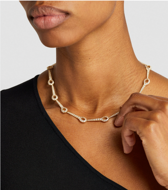 Lola Needle Linked Necklace