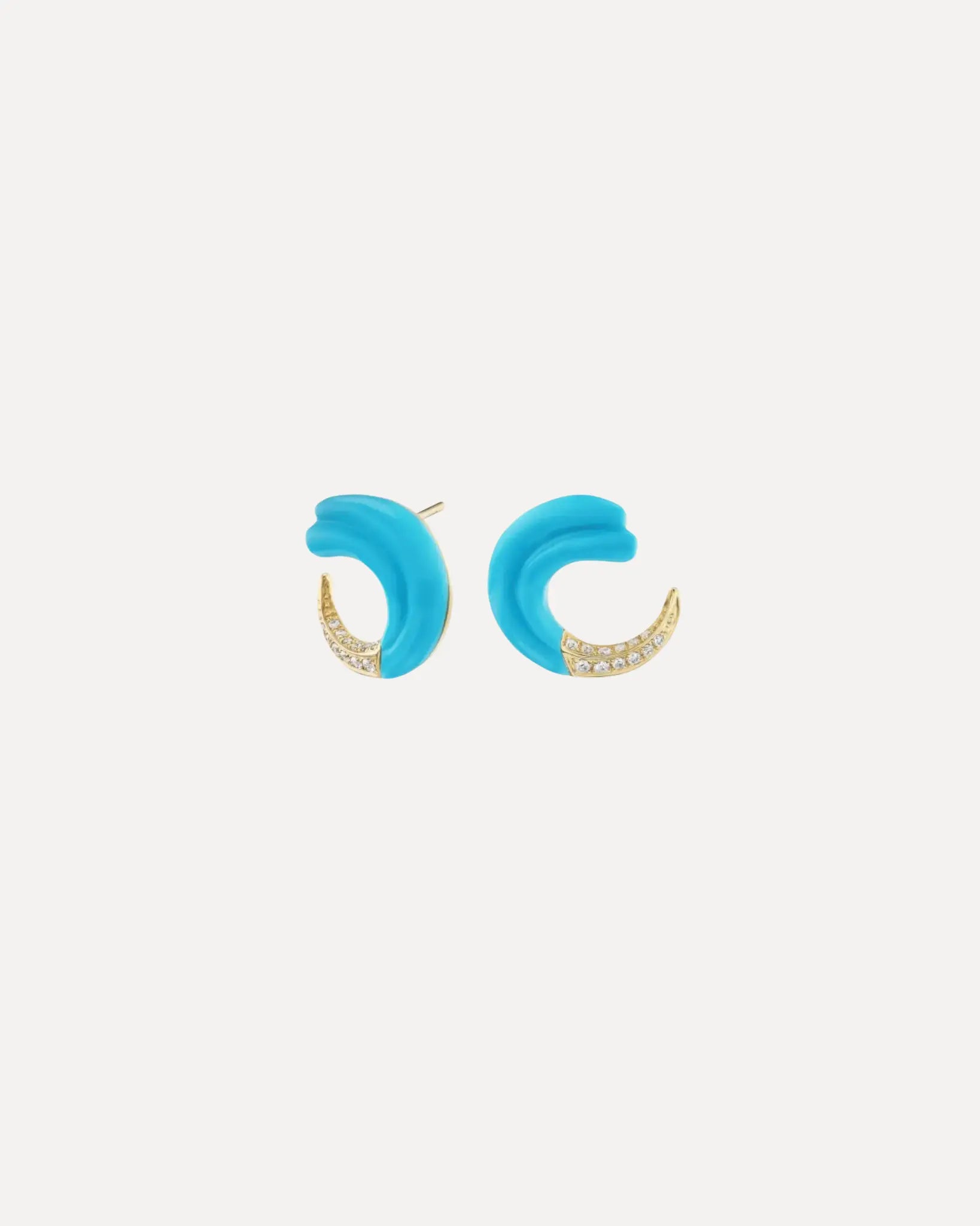 Seashel Crescent Earrings Seashel Crescent Earrings Sorellina Sorellina  Squash Blossom Vail