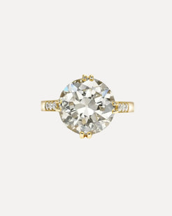 Single Stone Bauer Diamond Ring Single Stone Bauer Diamond Ring Single Stone Single Stone  Squash Blossom Vail