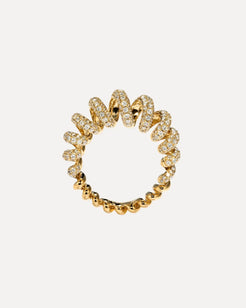 Slinkee Diamond Ring Slinkee Diamond Ring Boochier Boochier  Squash Blossom Vail