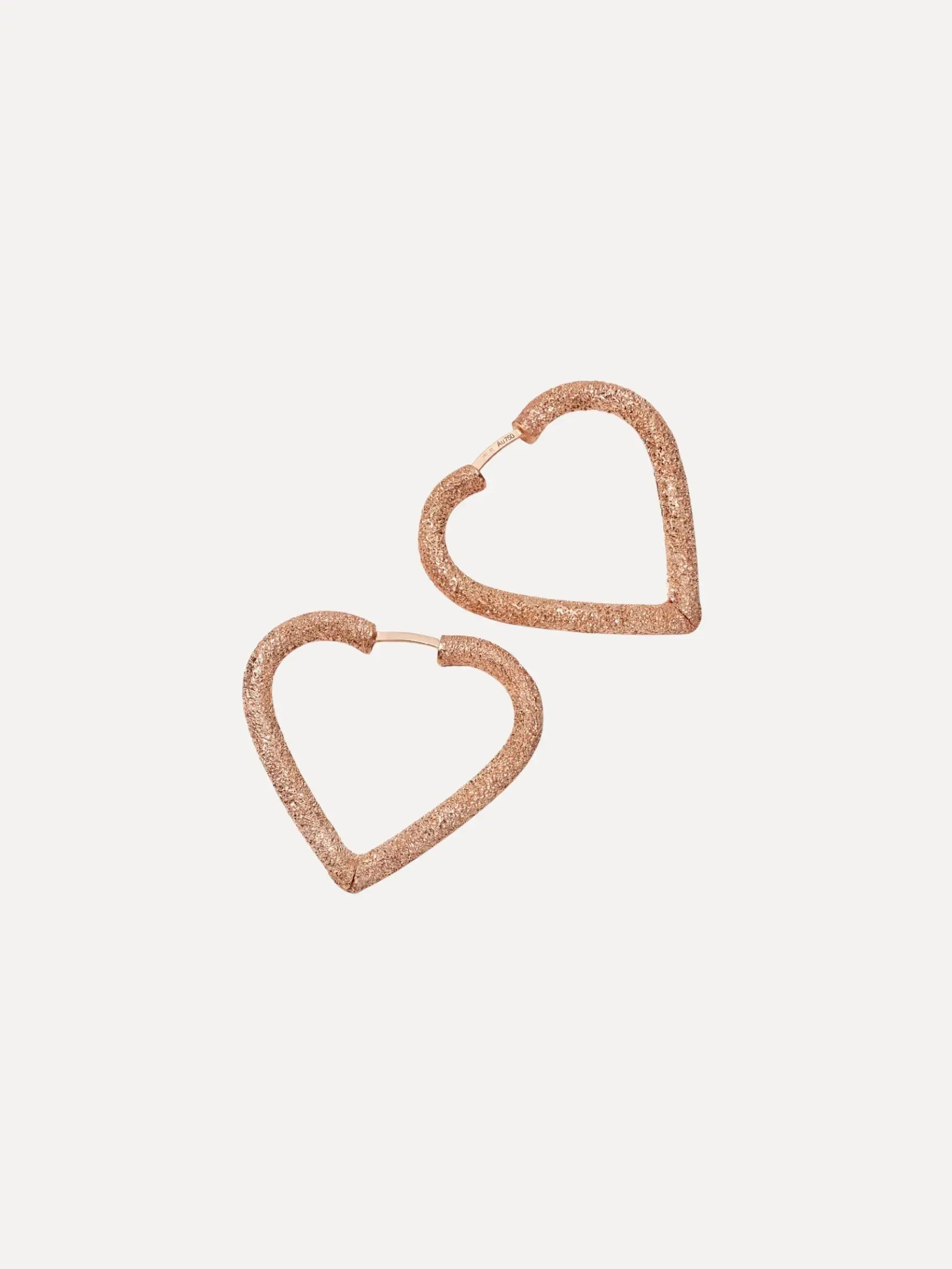 Small Cuore Hoop Earrings Small Cuore Hoop Earrings Carolina Bucci Carolina Bucci  Squash Blossom Vail