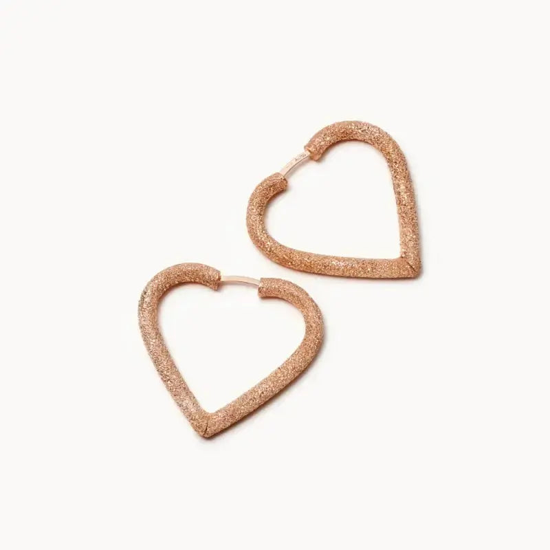 Carolina Bucci Small Cuore Hoop Earrings
