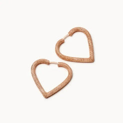 Carolina Bucci Small Cuore Hoop Earrings