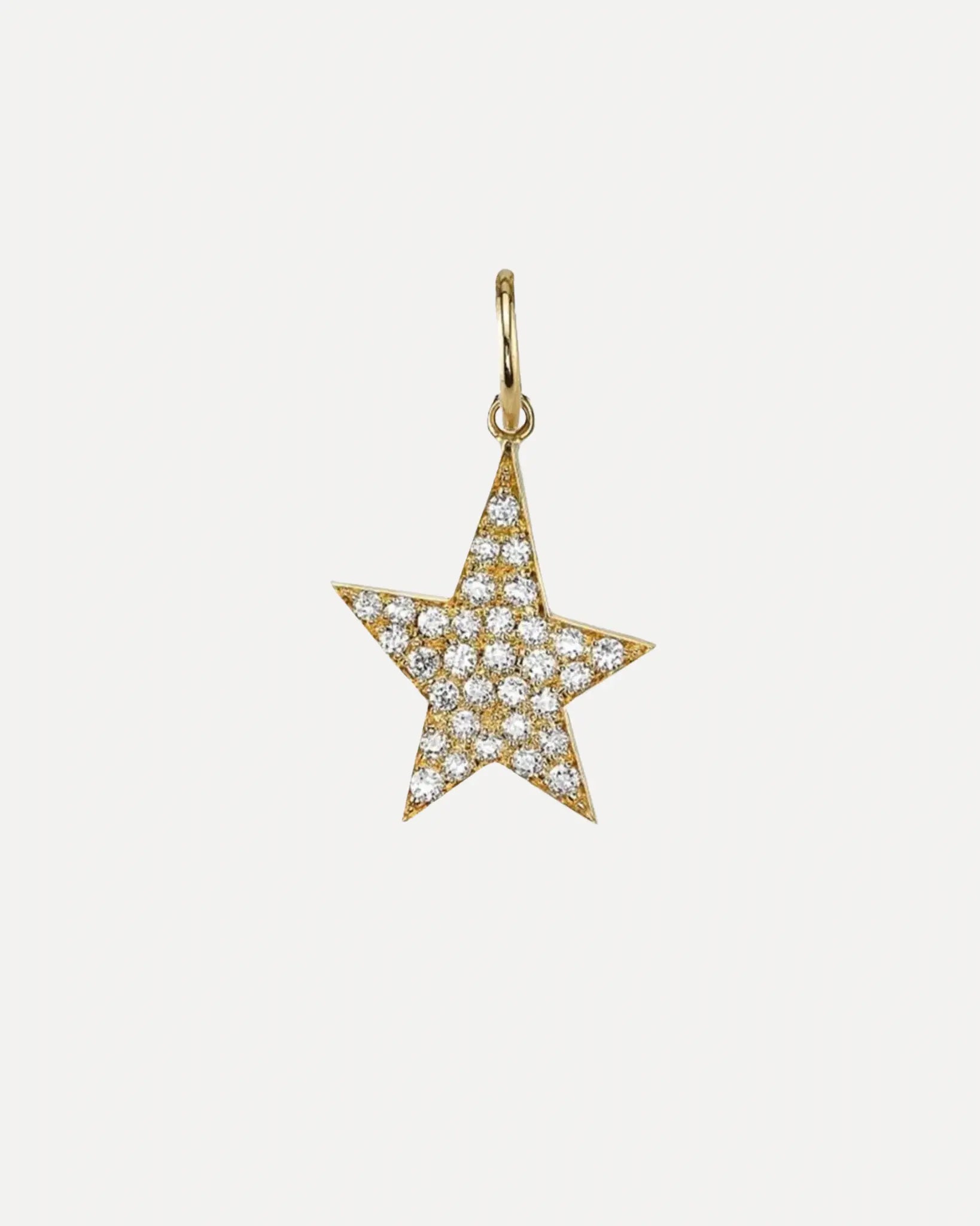 Small Kinsley Star Pendant Small Kinsley Star Pendant Single Stone Single Stone  Squash Blossom Vail