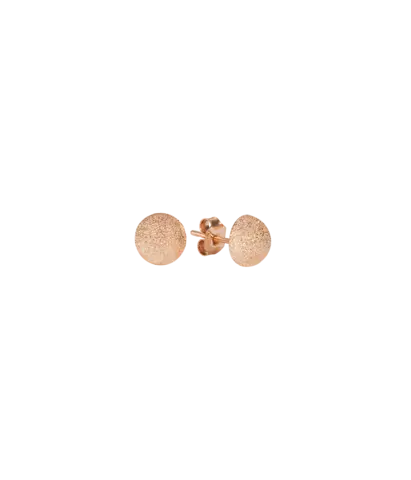 FLORENTINE FINISH SMALL BUTTON STUDS - Rose Gold - Squash Blossom Vail