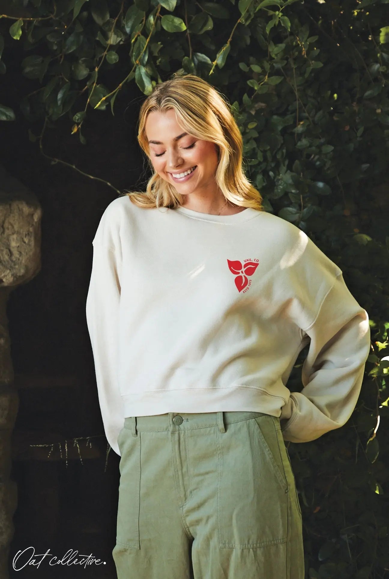 Squash Blossom Logo Sweatshirt Squash Blossom Logo Sweatshirt Squash Blossom Collection Squash Blossom Collection  Squash Blossom Vail