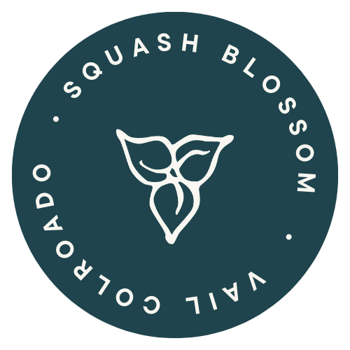 Vintage at the Squash Blossom 1970s Coral Squash Blossom Squash