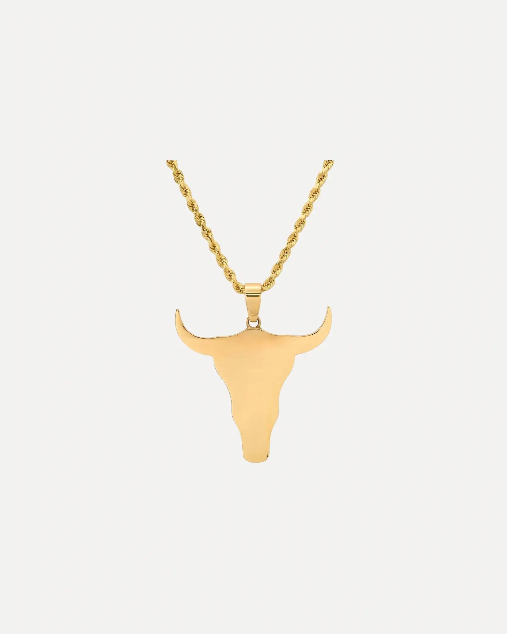 Steer Head with chain Steer Head with chain Established Jewelry Established Jewelry  Squash Blossom Vail