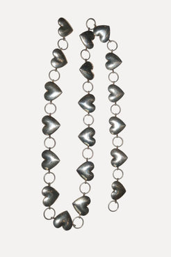 Sterling Heart Concho Belt Sterling Heart Concho Belt Native American Collection Native American Collection  Squash Blossom Vail