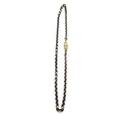 Sterling Silver Chain with Male Vario - Squash Blossom Vail