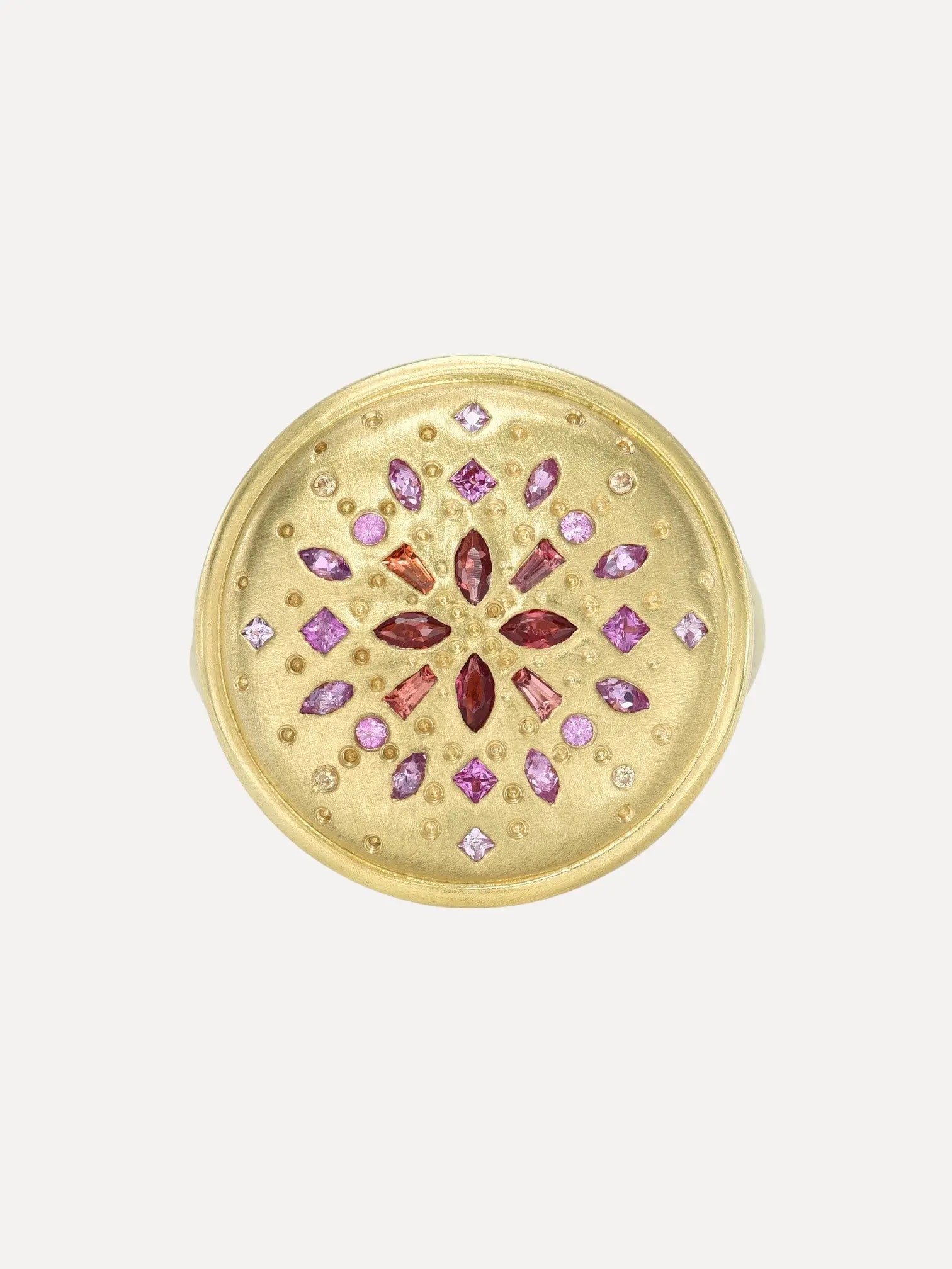 Sunrise Chaos Signet Ring