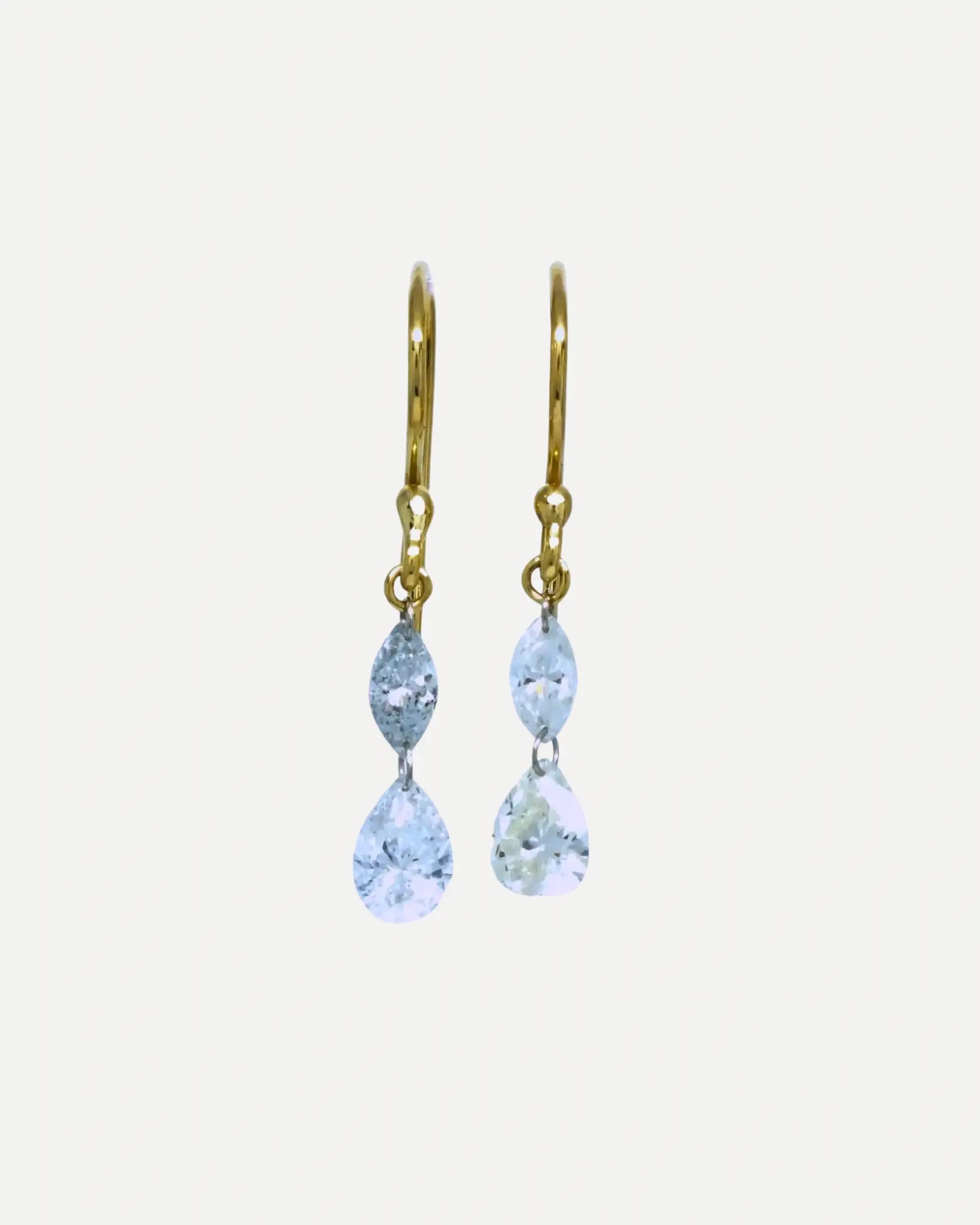 TAP Pear and Marquis Diamond Earrings TAP Pear and Marquis Diamond Earrings TAP TAP  Squash Blossom Vail