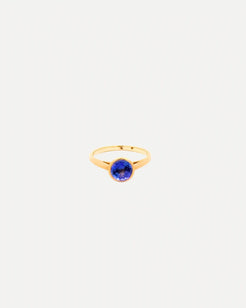 Tanzanite Bezel Ring Tanzanite Bezel Ring Squash Blossom Collection Squash Blossom Collection  Squash Blossom Vail