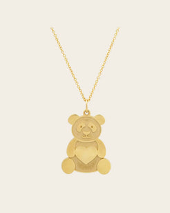 Teddy Bear Necklace Teddy Bear Necklace Established Jewelry Established Jewelry  Squash Blossom Vail
