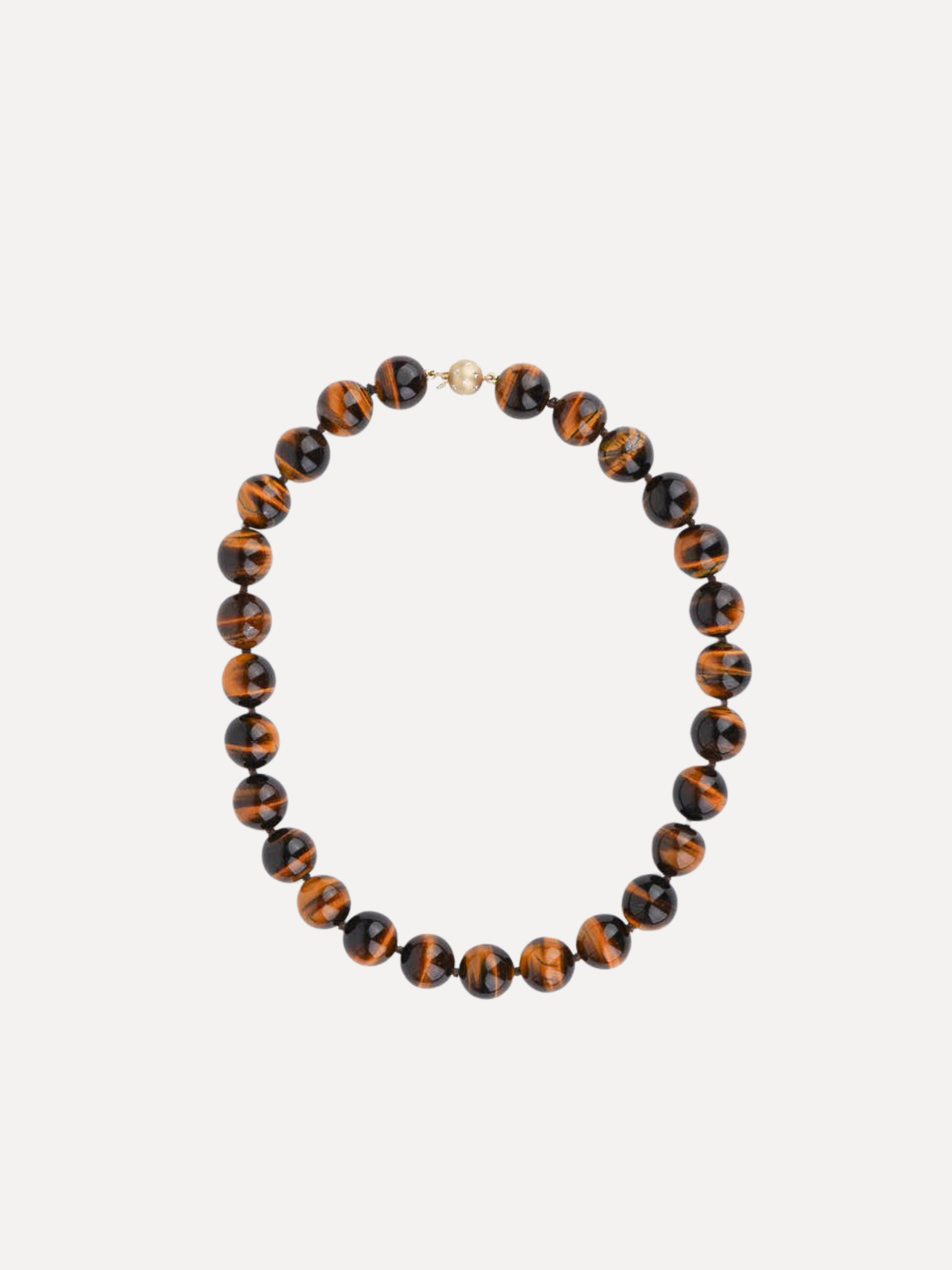 Tiger's Eye Beaded necklace