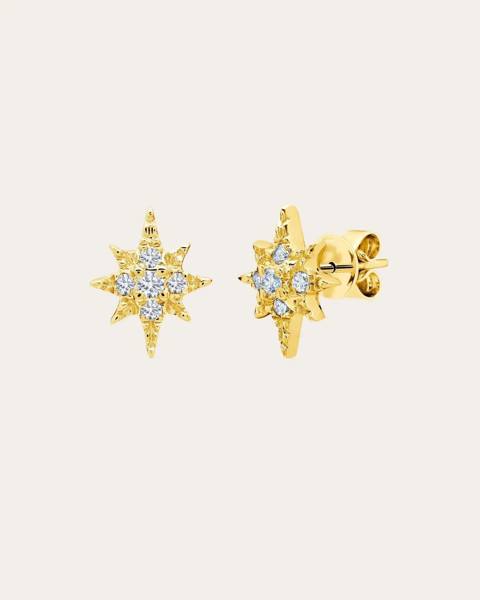 Tiny Yellow Starburst Earrings Tiny Yellow Starburst Earrings Graziela Gems Graziela Gems  Squash Blossom Vail