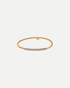 Tresore Stretch Pave Diamond Bracelet Tresore Stretch Pave Diamond Bracelet Hulchi Belluni Hulchi Belluni  Squash Blossom Vail