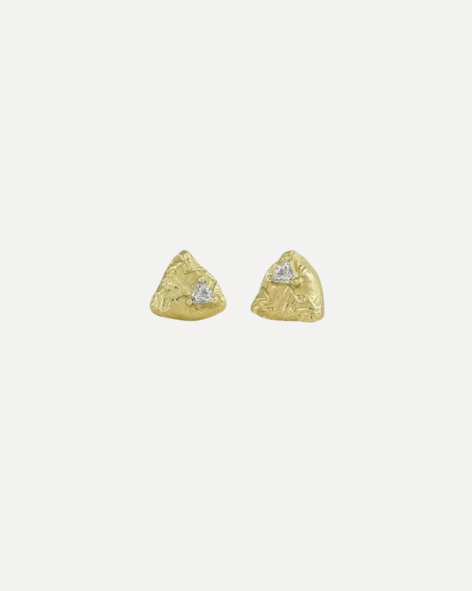 Trigon Diamond Stud Earrings Trigon Diamond Stud Earrings Sarah Graham Sarah Graham  Squash Blossom Vail