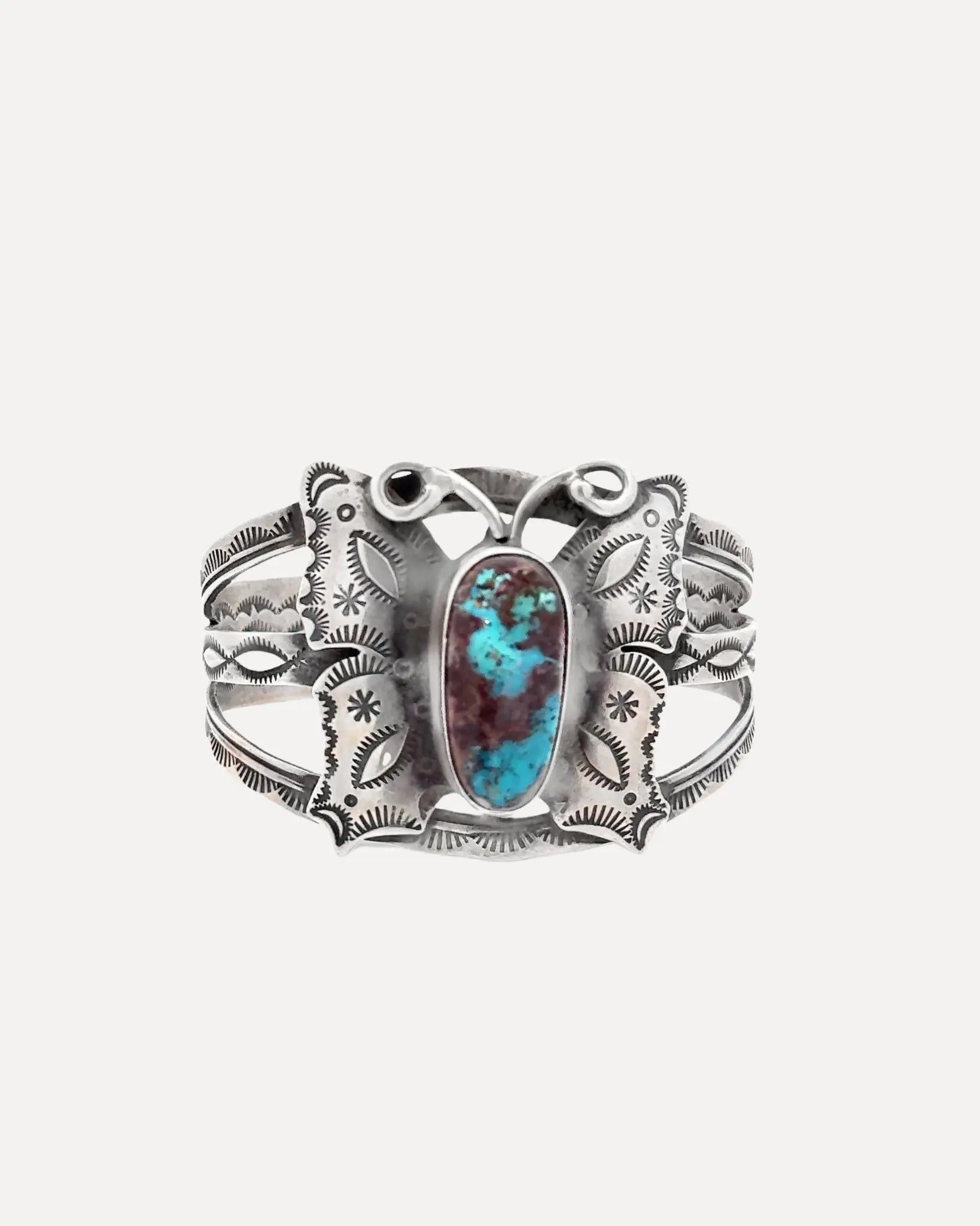 Turquoise Butterfly Cuff Turquoise Butterfly Cuff Native American Collection Native American Collection  Squash Blossom Vail