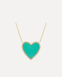 Turquoise Heart Necklace Turquoise Heart Necklace Squash Blossom Collection Squash Blossom Collection  Squash Blossom Vail