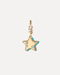Turquoise Star Charm Turquoise Star Charm Boochier Boochier  Squash Blossom Vail