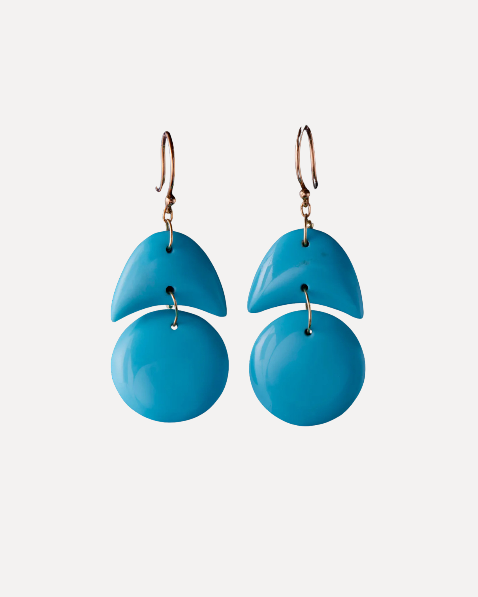 Turquoise Tiny Arp Earrings