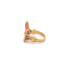 Van Cleef and Arpels Coral Butterfly Ring Van Cleef and Arpels Coral Butterfly Ring Vintage at the Squash Blossom Vintage at the Squash Blossom  Squash Blossom Vail