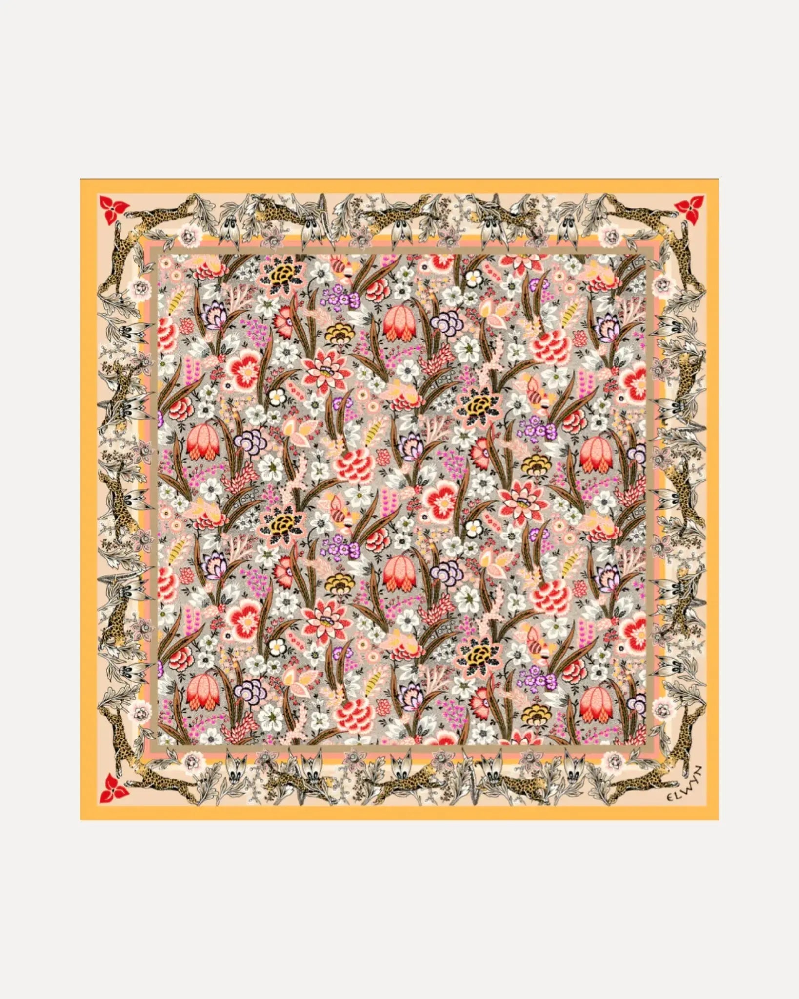 Verdant Romp Bandana Verdant Romp Bandana Squash Blossom Collection Squash Blossom Collection  Squash Blossom Vail