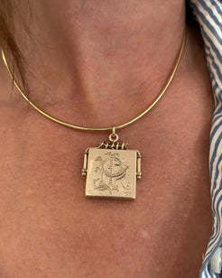 Victorian Locket Charm Victorian Locket Charm Vintage at the Squash Blossom Vintage at the Squash Blossom  Squash Blossom Vail