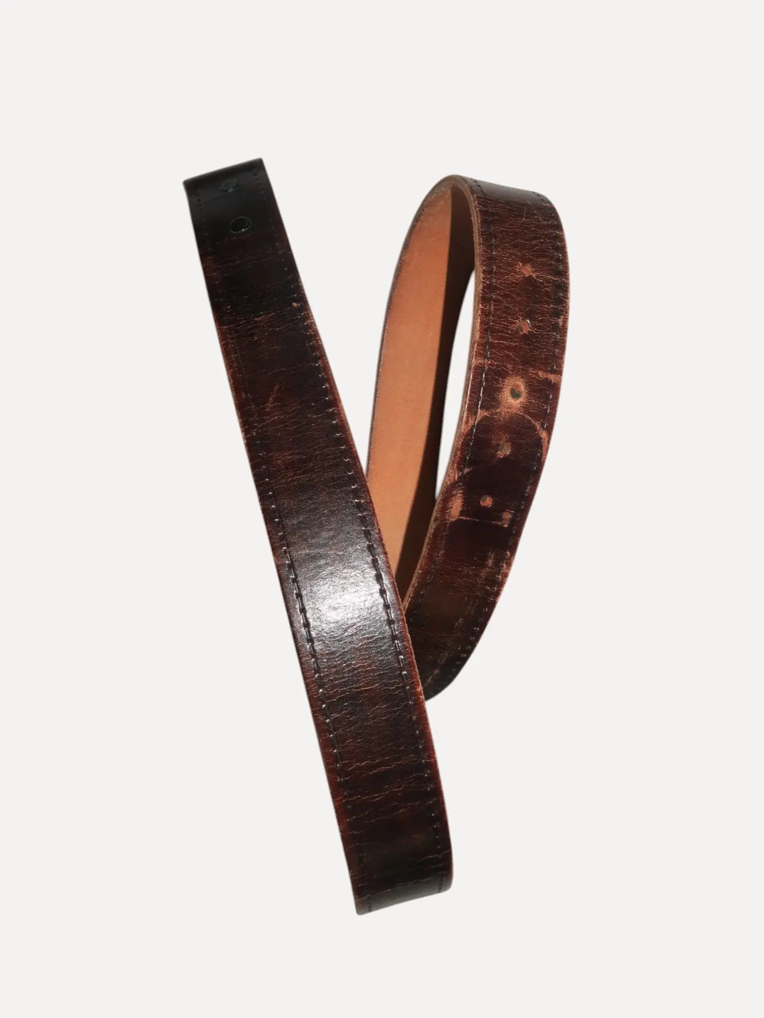 Vintage leather belt strap Vintage leather belt strap Squash Blossom Collection Squash Blossom Collection  Squash Blossom Vail