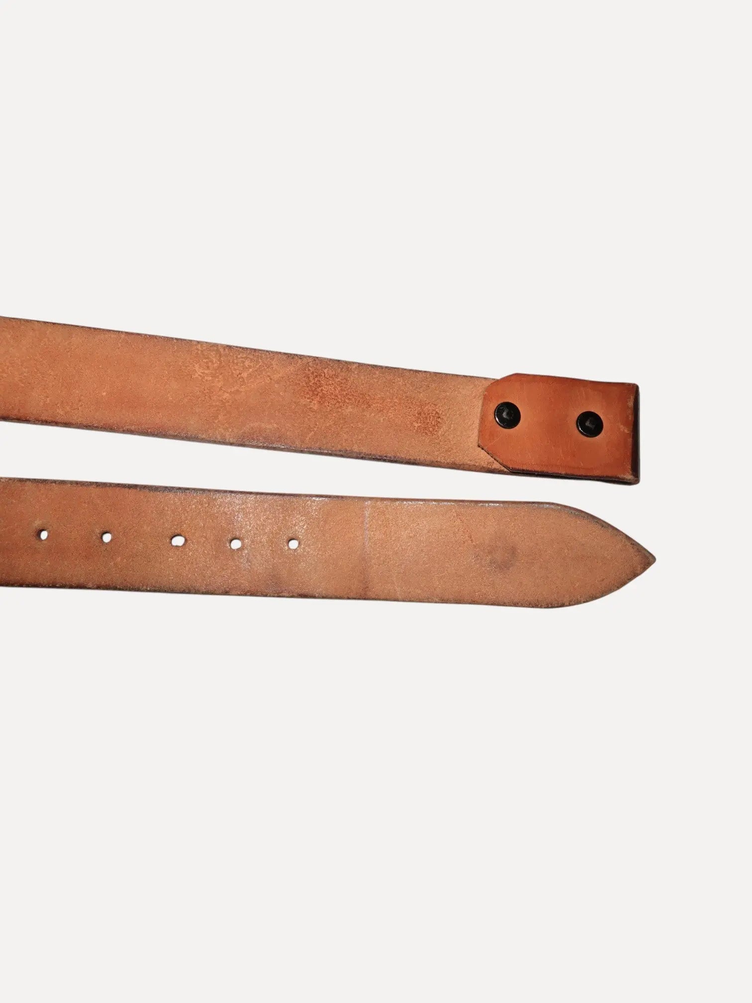 Vintage leather belt strap Vintage leather belt strap Squash Blossom Collection Squash Blossom Collection  Squash Blossom Vail