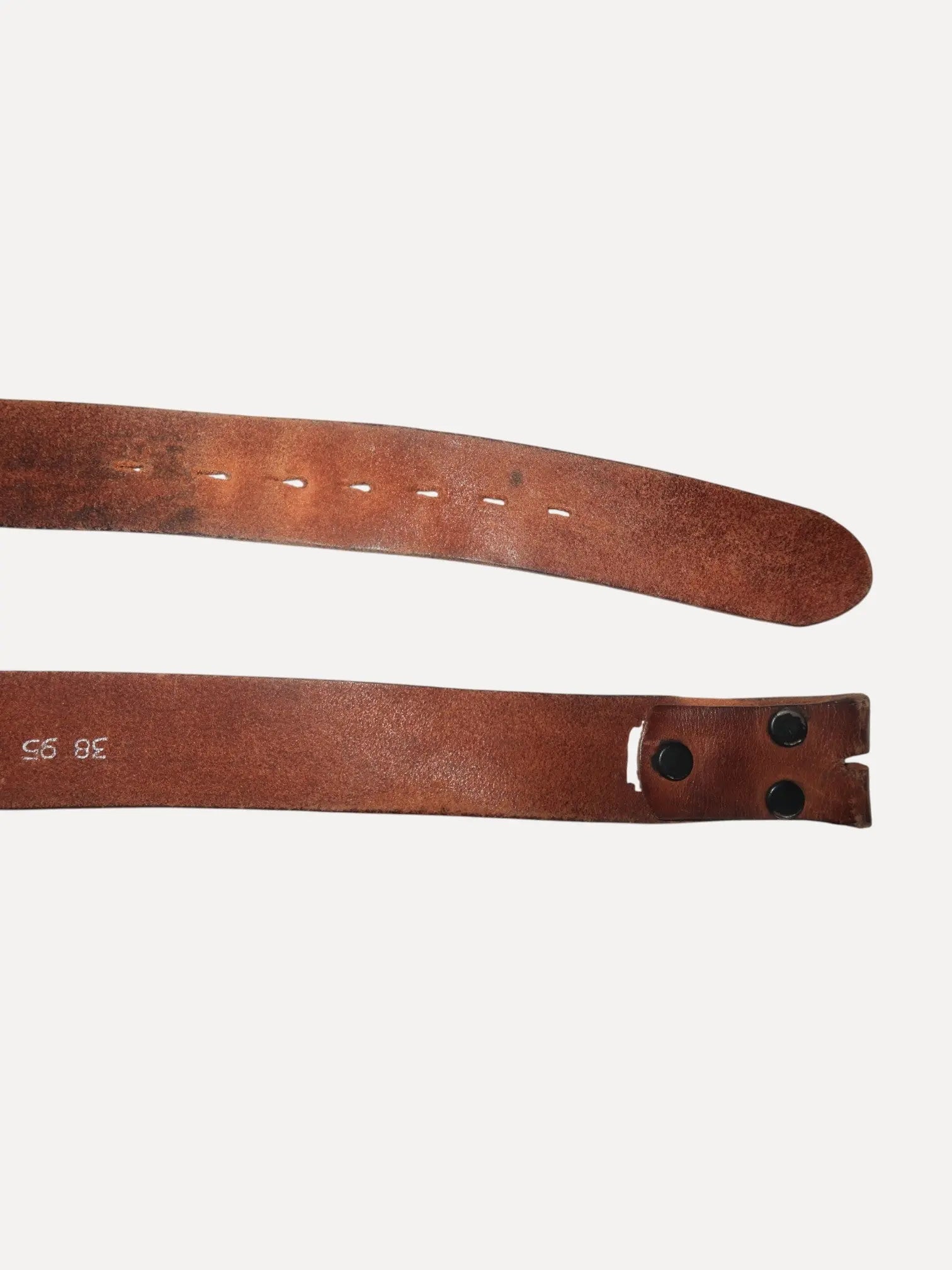 Vintage leather belt strap Vintage leather belt strap Squash Blossom Collection Squash Blossom Collection  Squash Blossom Vail