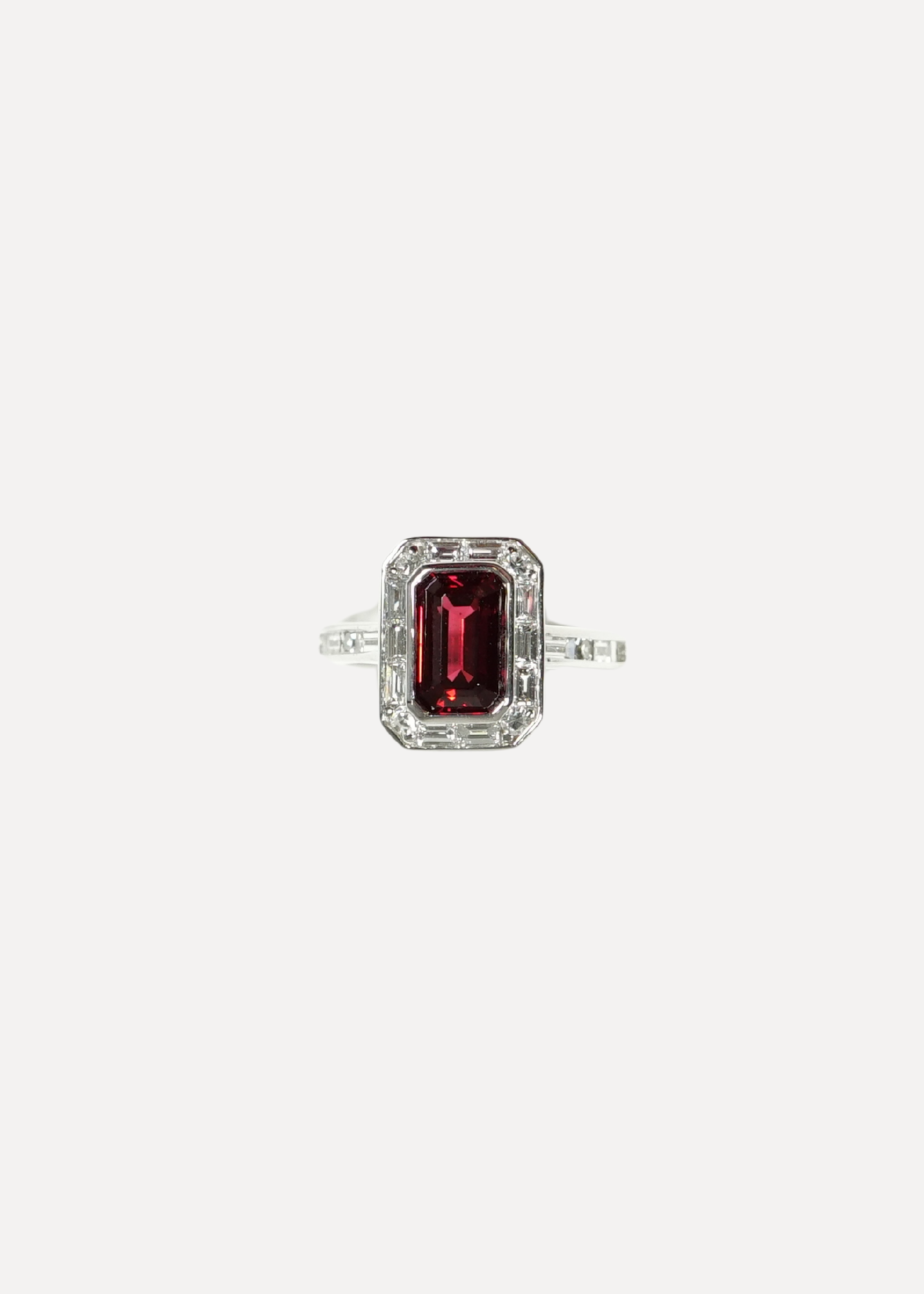 Red Spinel Ring