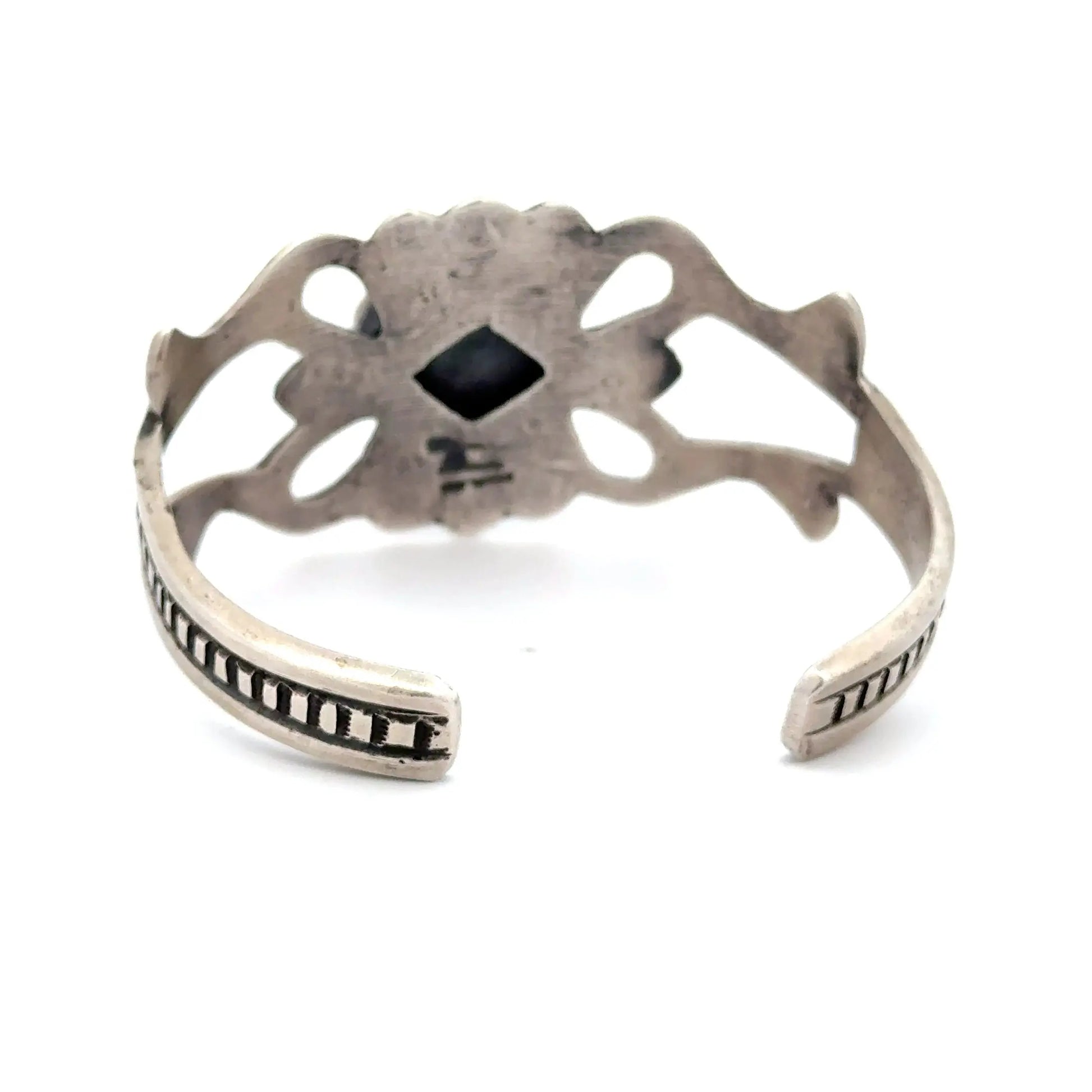White Buffalo Turquoise Cuff White Buffalo Turquoise Cuff Native American Collection Native American Collection  Squash Blossom Vail