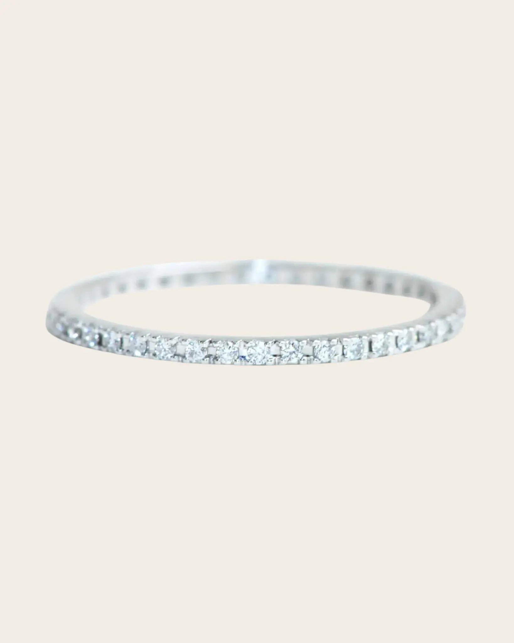 White Diamond Eternity Band White Diamond Eternity Band Squash Blossom Original Squash Blossom Original  Squash Blossom Vail