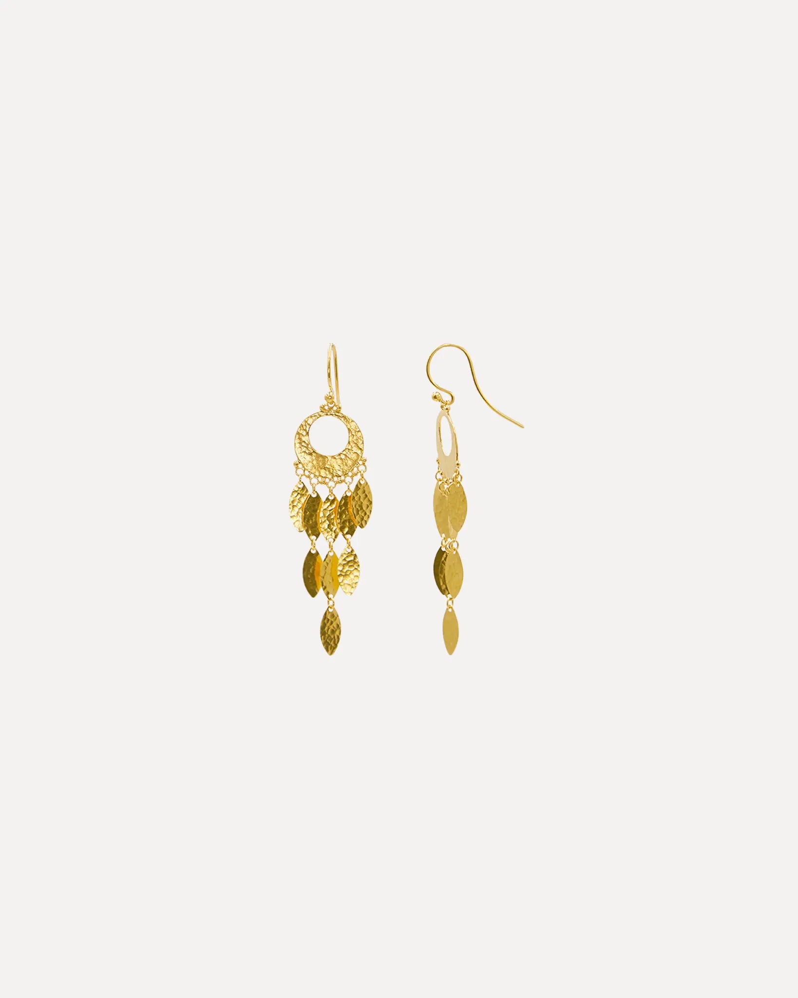 Willow Flake Dangling Earrings Willow Flake Dangling Earrings Gurhan Gurhan  Squash Blossom Vail