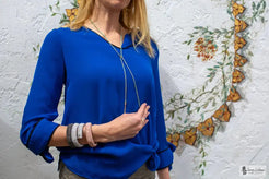 Wisdom Lucky Necklace - Squash Blossom Vail