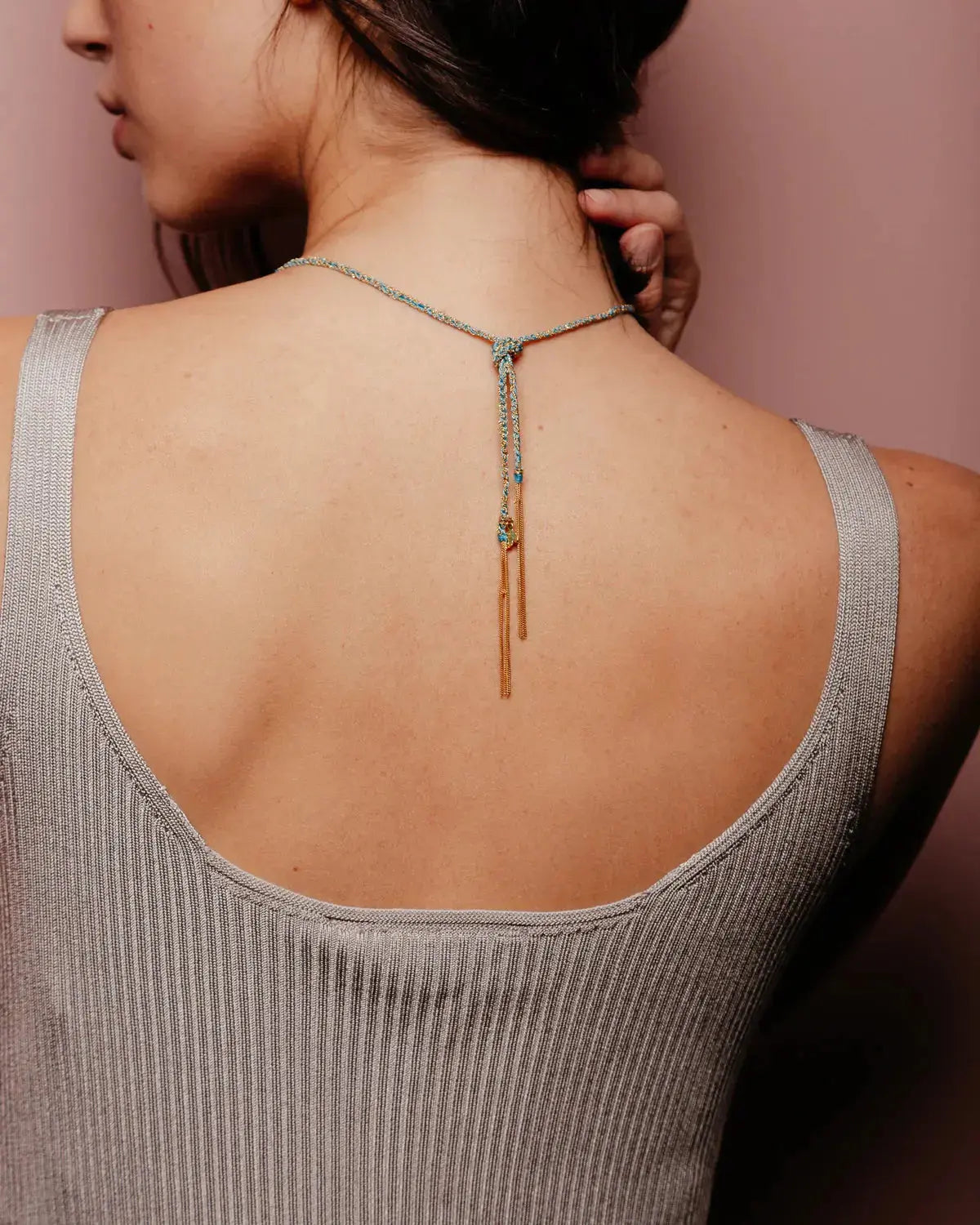 Wisdom Lucky Necklace - Squash Blossom Vail