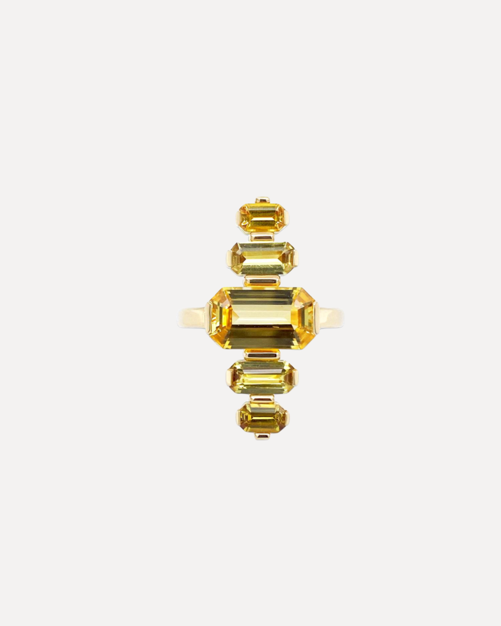 Yellow Sapphire Ring