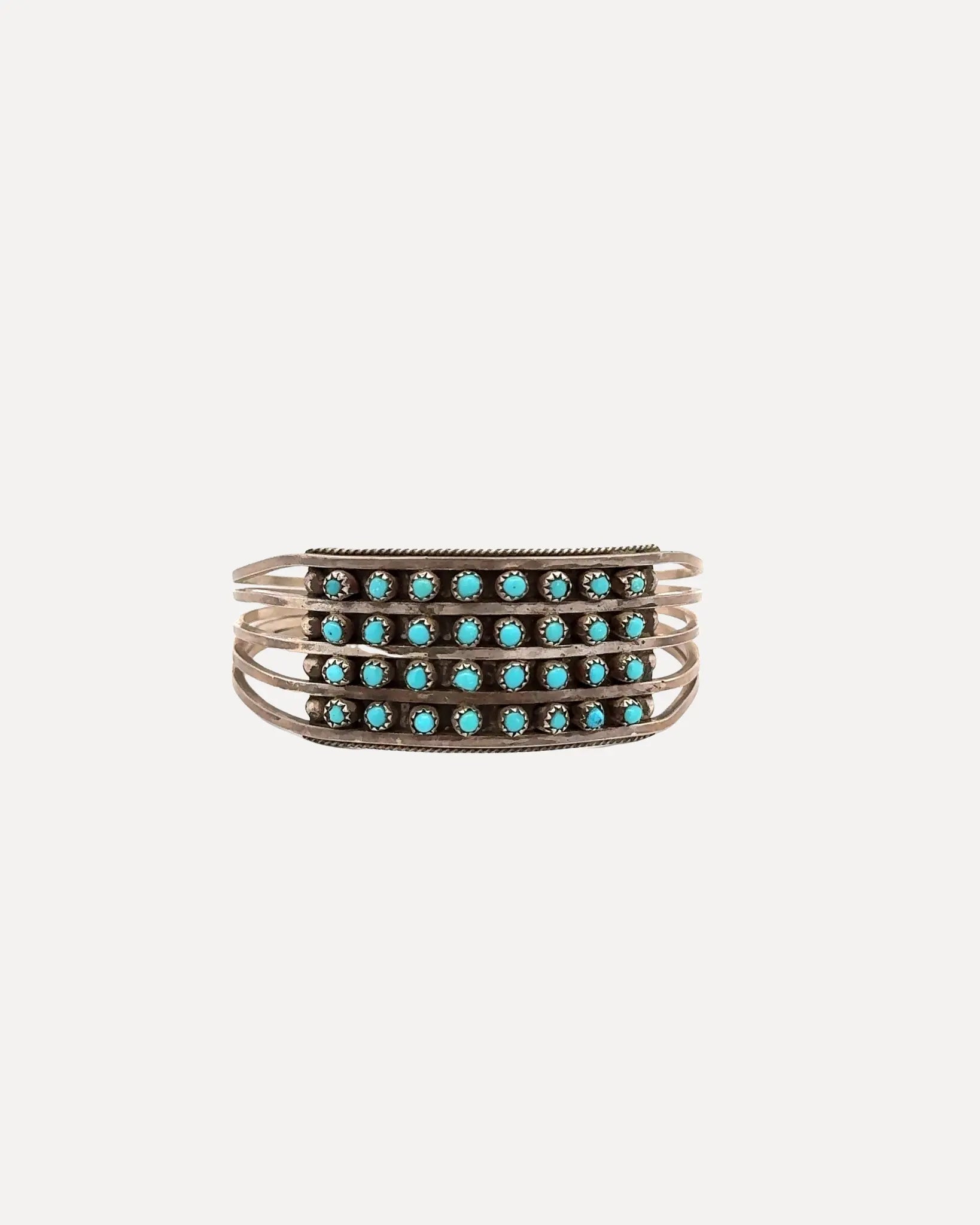 Zuni Turquoise Cuff Zuni Turquoise Cuff Native American Collection Native American Collection  Squash Blossom Vail