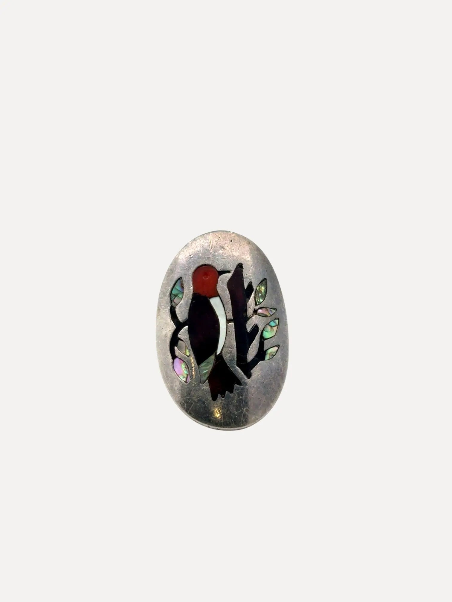 Zuni Woodpecker Ring Zuni Woodpecker Ring Native American Collection Native American Collection  Squash Blossom Vail