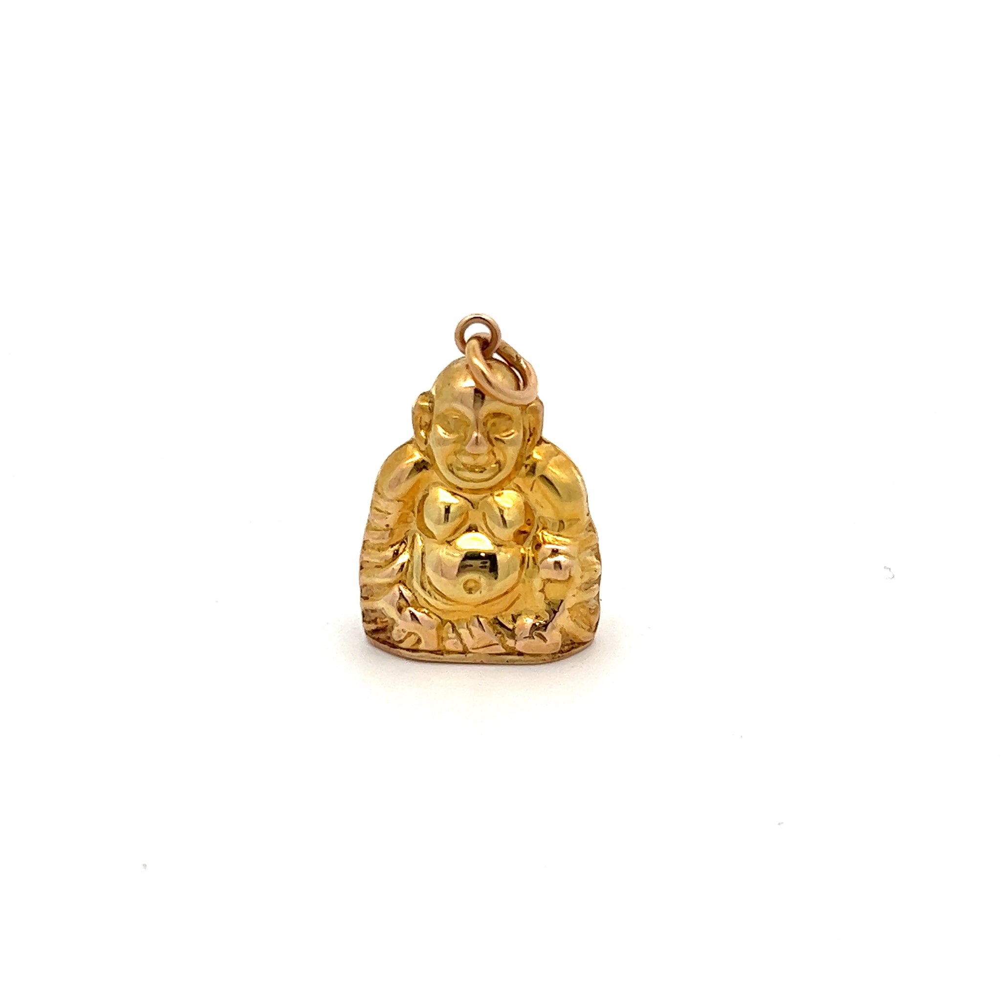 9ct gold deals buddha pendant