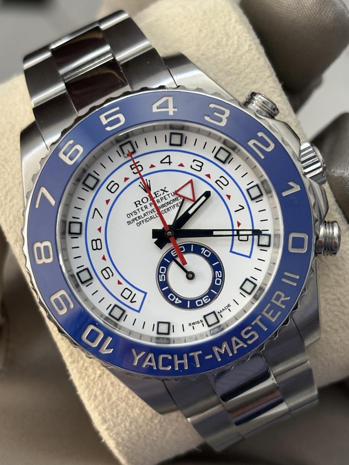 Rolex Yacht Master II 44MM SS Blue