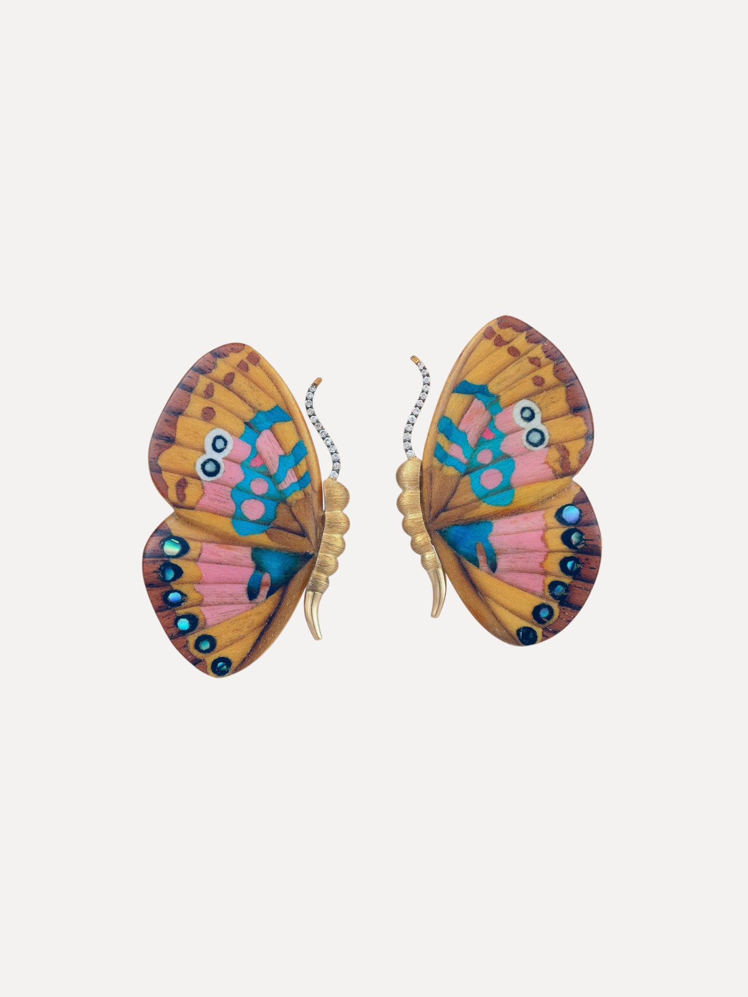 Marquetry Earrings