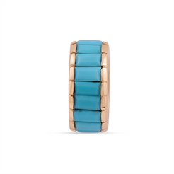Turquoise Oval Rhondelle Turquoise Oval Rhondelle Squash Blossom Collection Squash Blossom Collection  Squash Blossom Vail