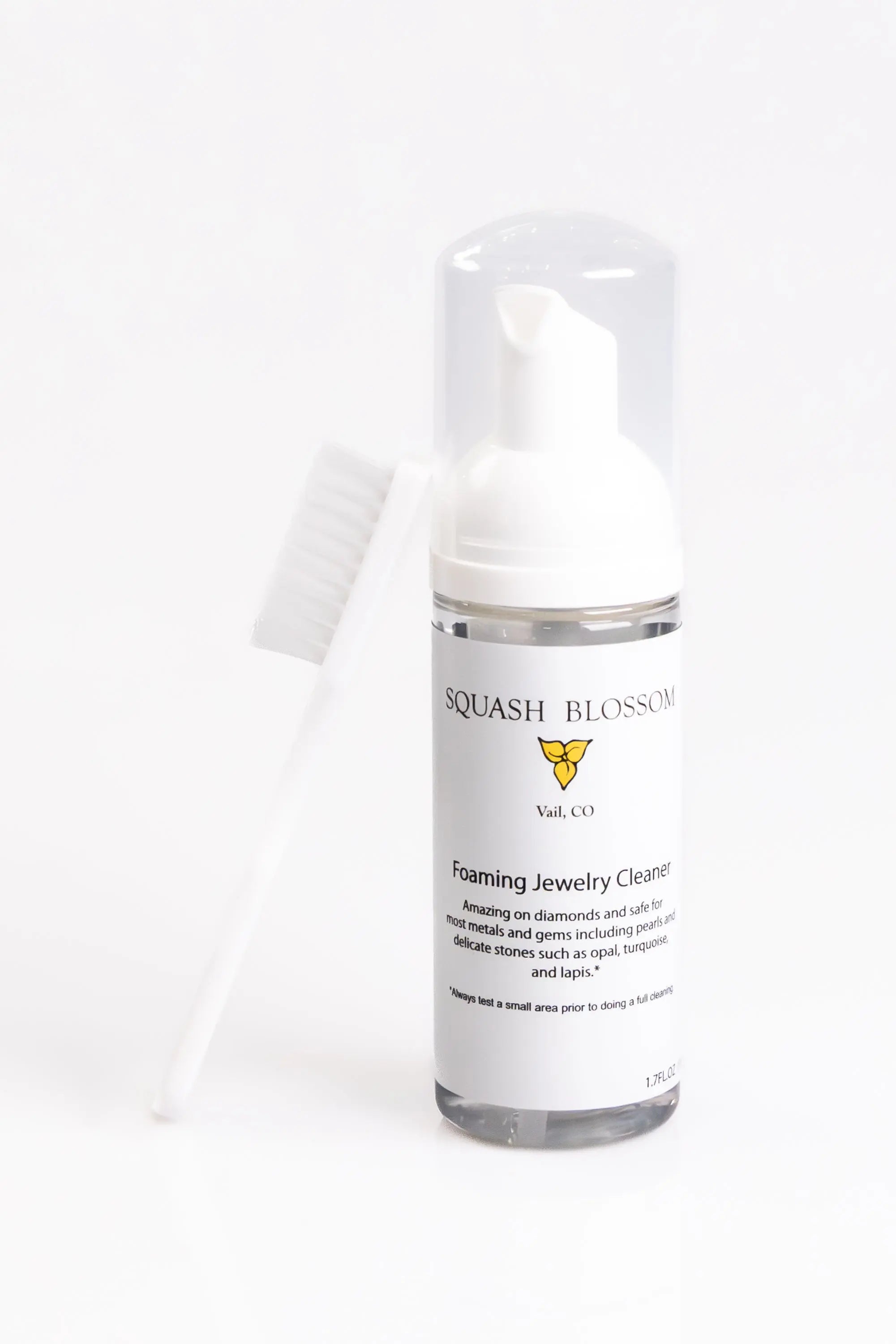 Jewelry Cleaner with Brush Jewelry Cleaner with Brush Squash Blossom Original Squash Blossom Original  Squash Blossom Vail